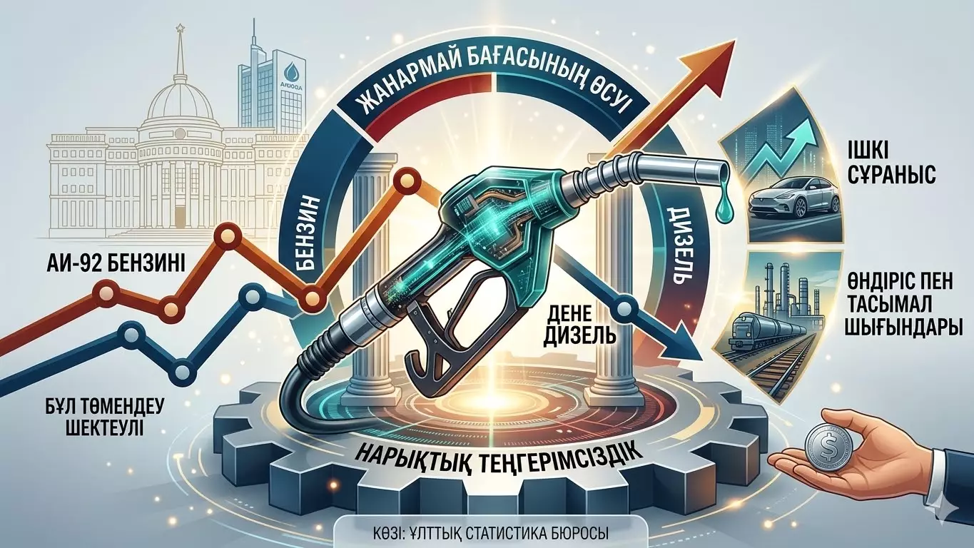 Қазақстанда бензин қай өңірде қымбат, қай жерде арзан?