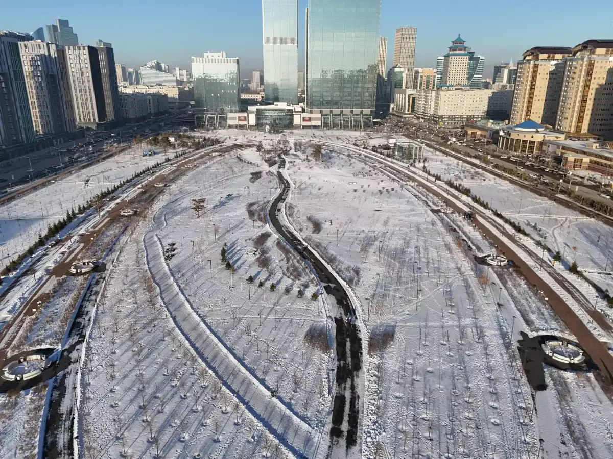 На месте пустыря у Abu Dhabi Plaza в Астане строят новую президентскую библиотеку