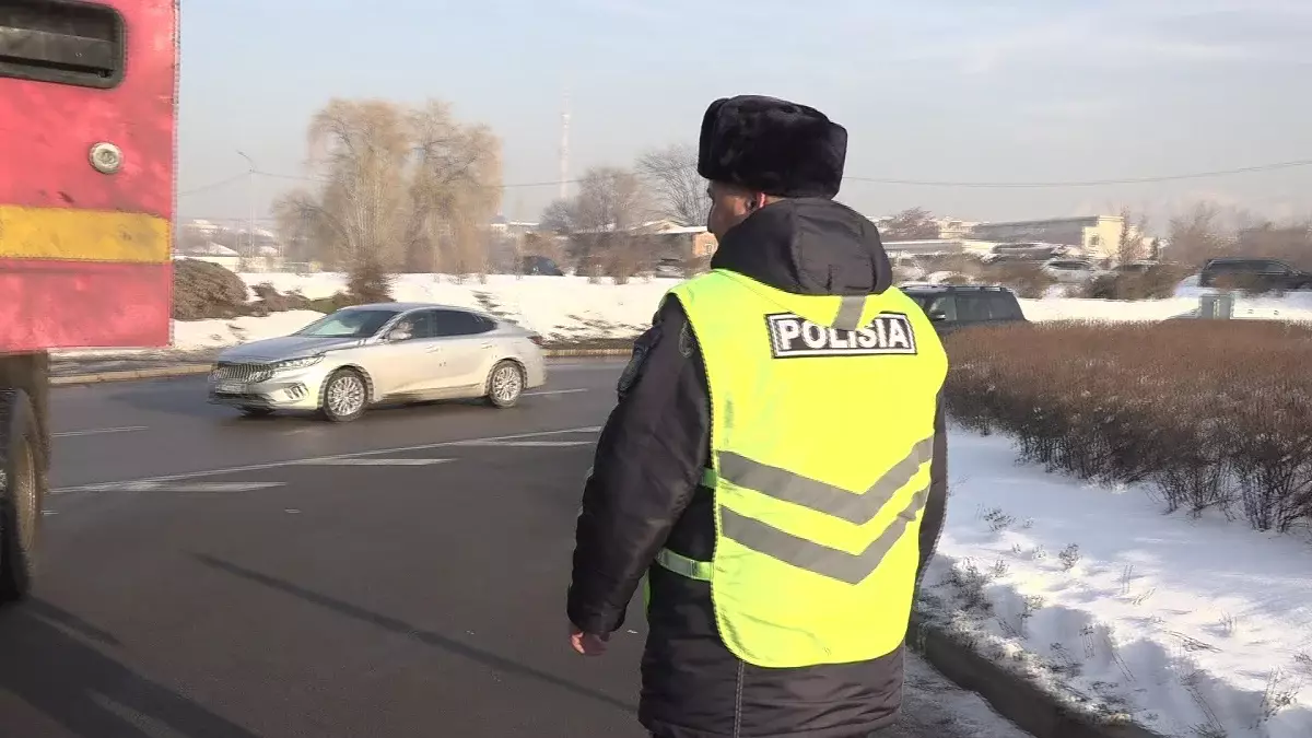 Алматыда жол қауіпсіздігін қамтамасыз ету бойынша жұмыстар күшейтілді