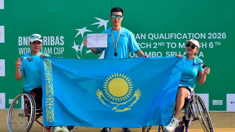 Қазақстан құрамасы теннис арбасындағы Азия іріктеуінде қола алды