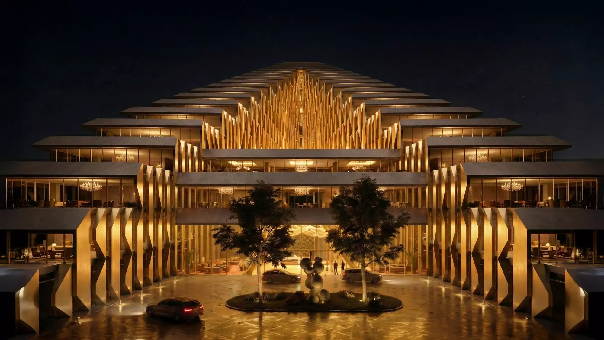 SOM разработала знаковый многофункциональный башенный комплекс для нового города Алатау в Казахстане.