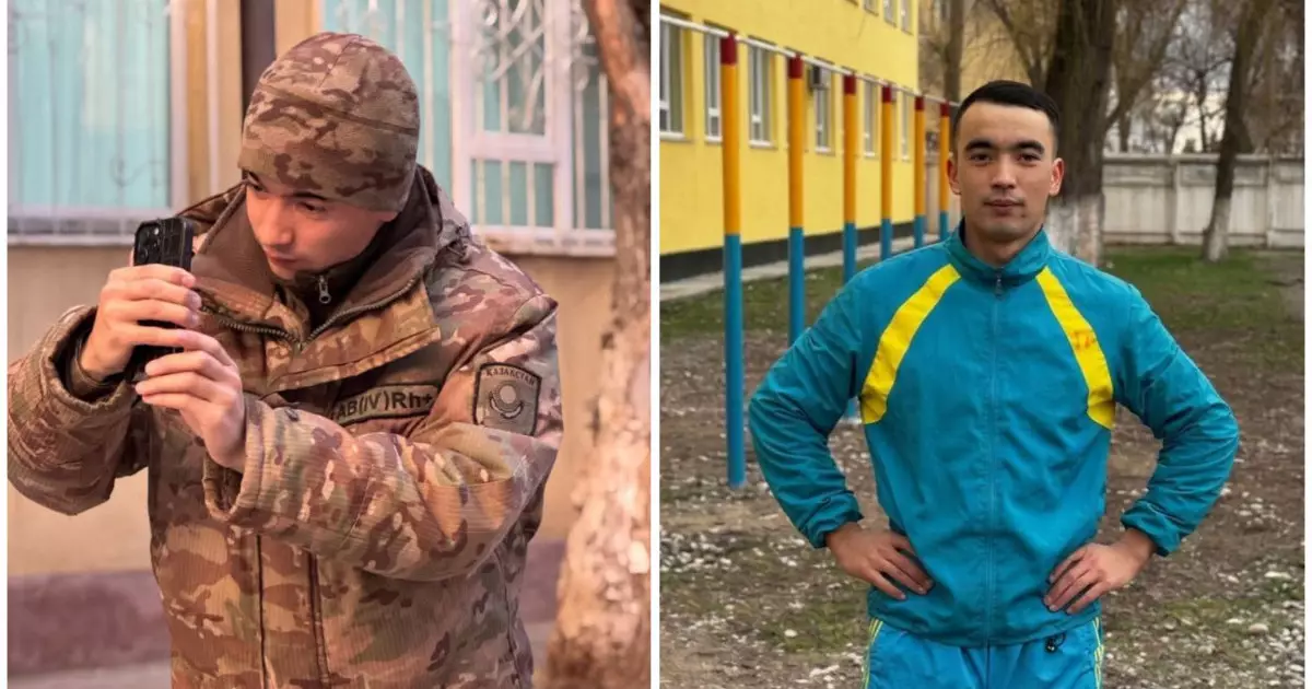  Ұлттық ұлан сарбазы әскери өмірі туралы бейнероликтер түсіріп жүр 