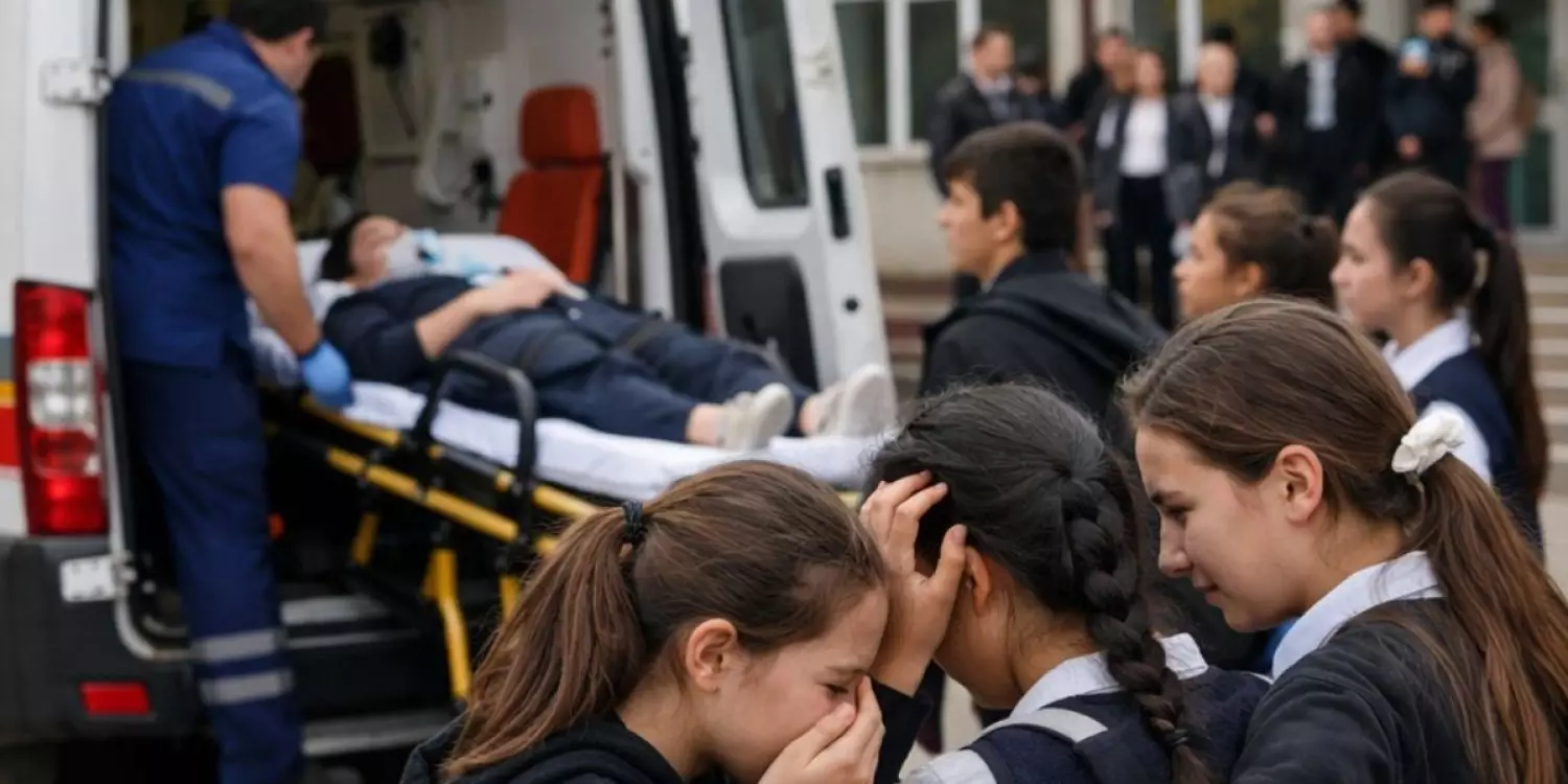 Таразда қатарластарынан оңбай таяқ жеген оқушы қыз жансақтау бөліміне түсті