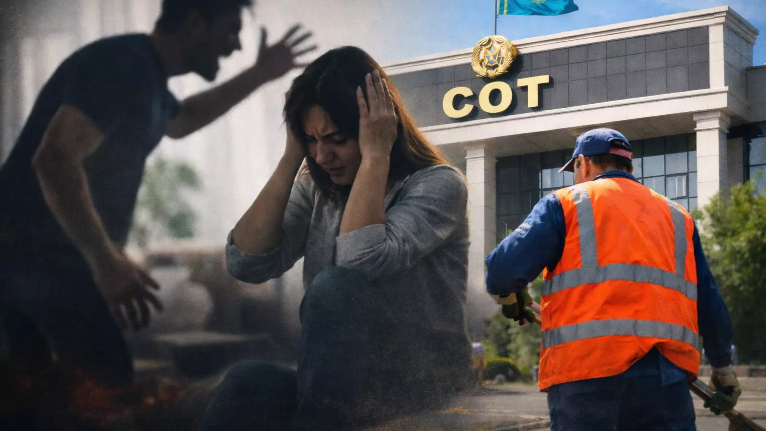 Әйелімен татуласса да: Жамбыл облысында ер адам қоғамдық жұмысқа тартылды