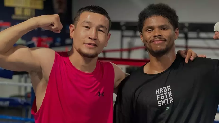 Казахстанский боксёр рассказал о спаррингах с чемпионом мира Шакуром Стивенсоном