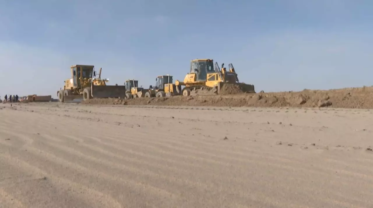 Қызылорда – Ақтөбе бағытындағы күрежолдың құрылысы басталды