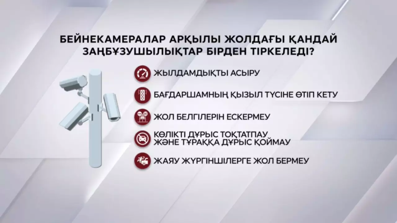 Елде көлік жүргізушілеріне бақылау күшейеді