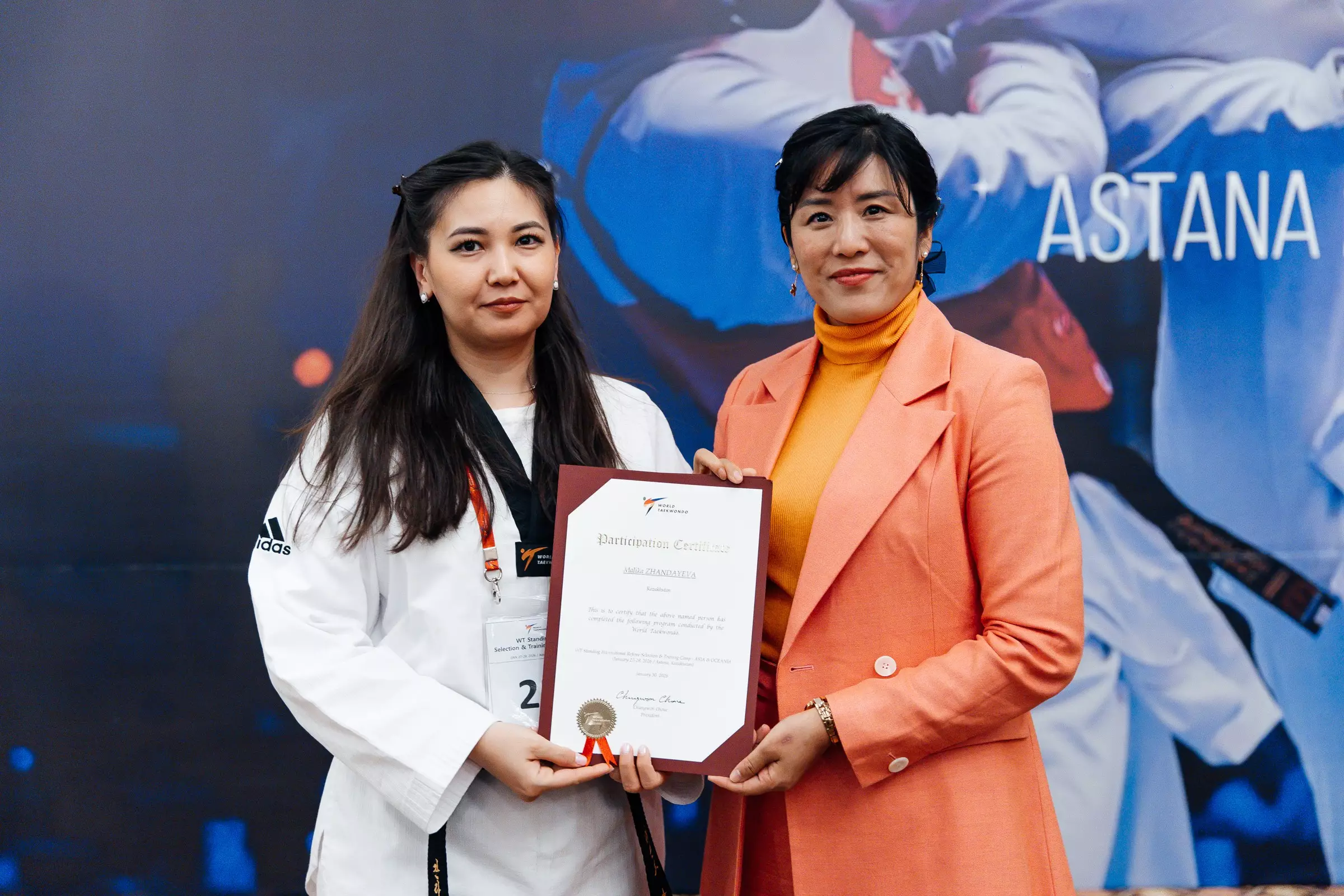 Таеквондодан екі қазақ төрешісі әлем чемпионатына шақырту алды