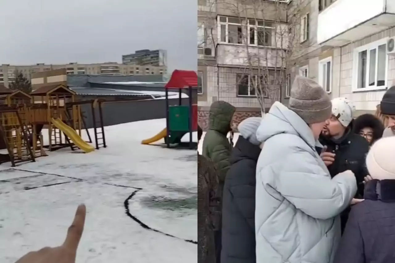 Тұрғындар әкімдікке қарсы шықты: Қарағандыда балалар алаңы сүріліп, орнына үй салынбақ