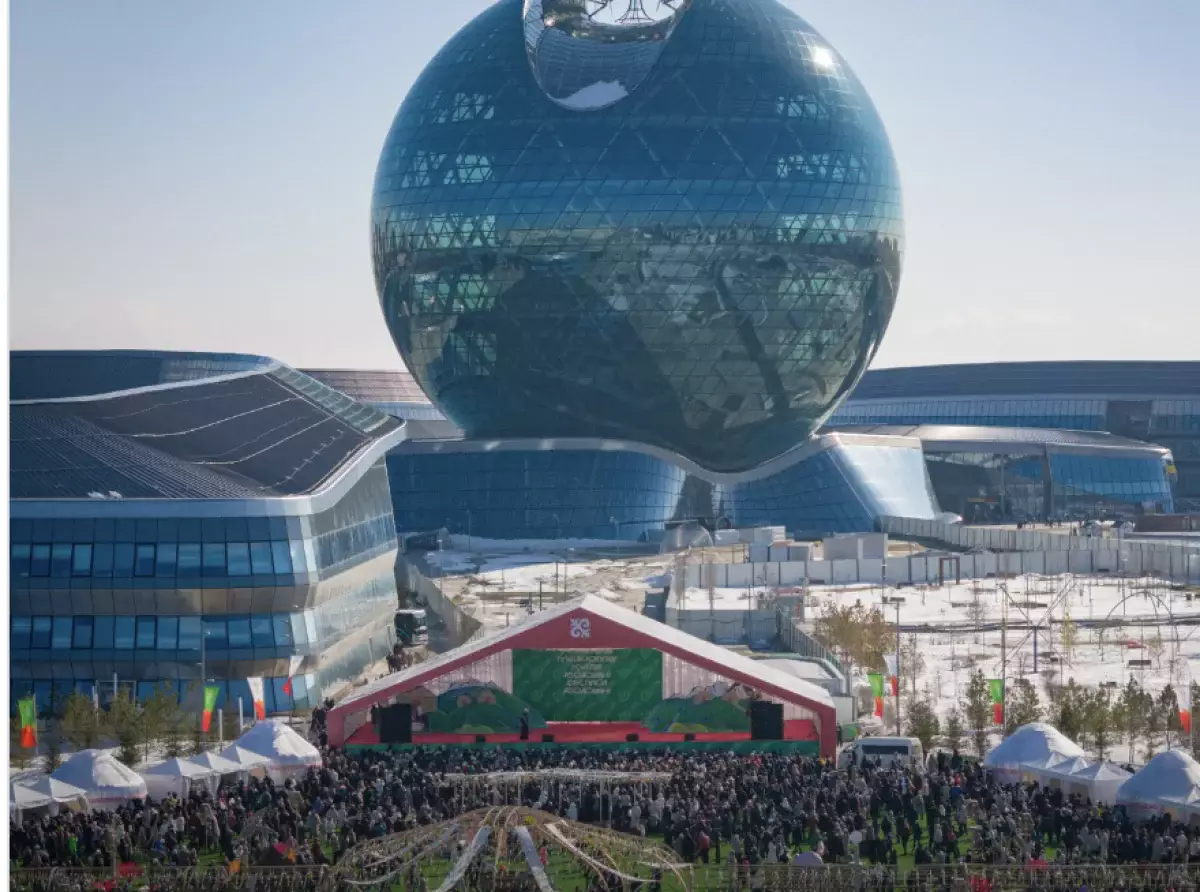 Астану необычно украсят к Наурызу