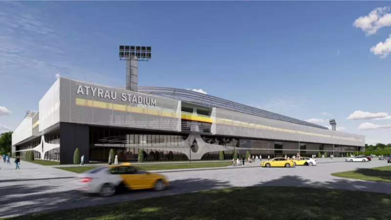 Атырауда биыл 12 мың жанкүйерге арналған жаңа стадион салынады