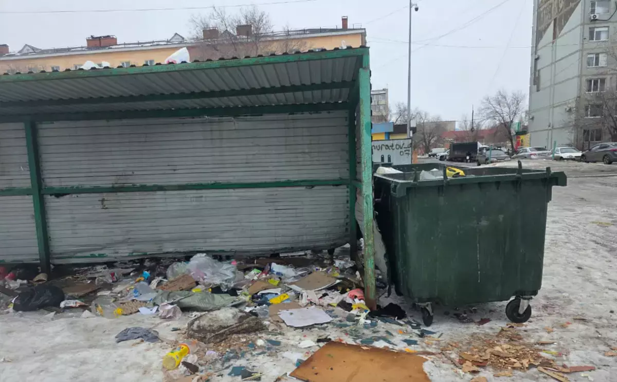 В Актобе на мусорной площадке несколько дней лежала сумка — внутри нашли тело мужчины - новости на Lada.kz 12.03.2026