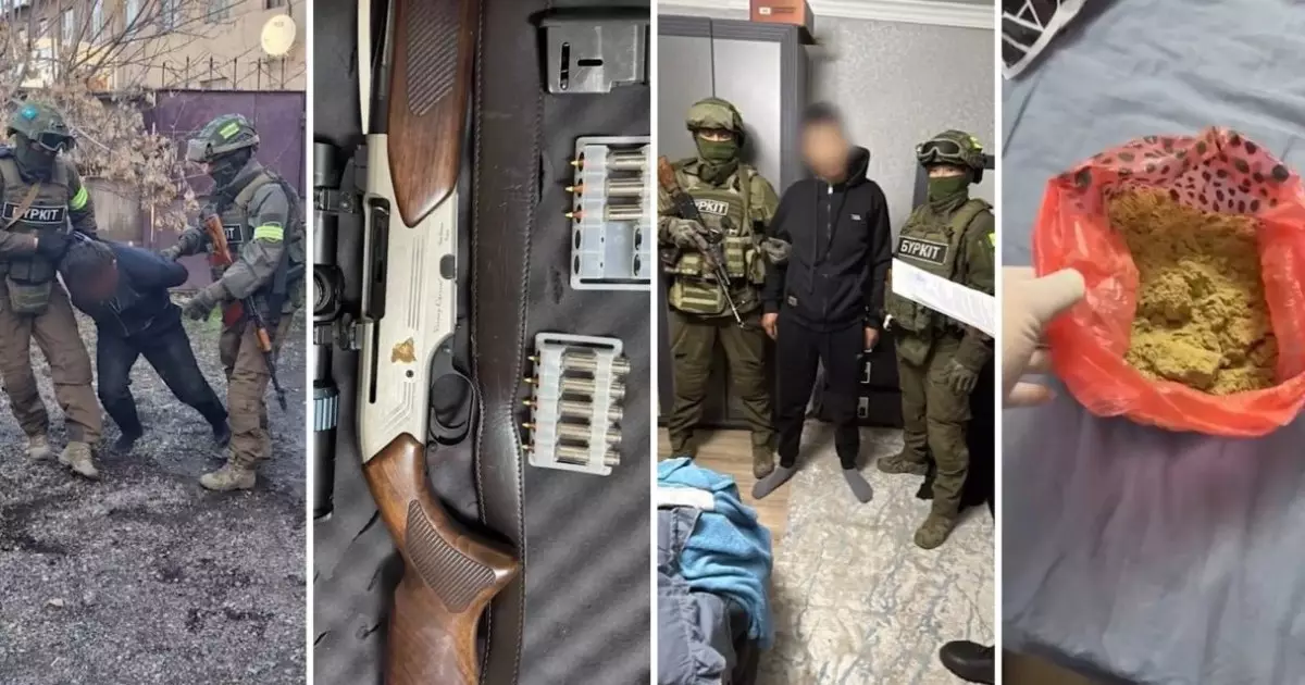  Арнайы операция: Жамбыл облысында есірткі жеткізуші ұсталды 