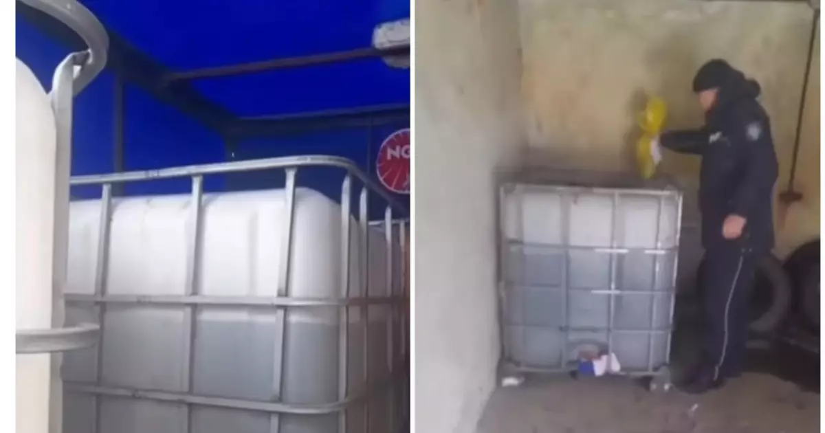  Өскеменде «Газель» көлігінен 1 тоннаға жуық спирт тәркіленді 