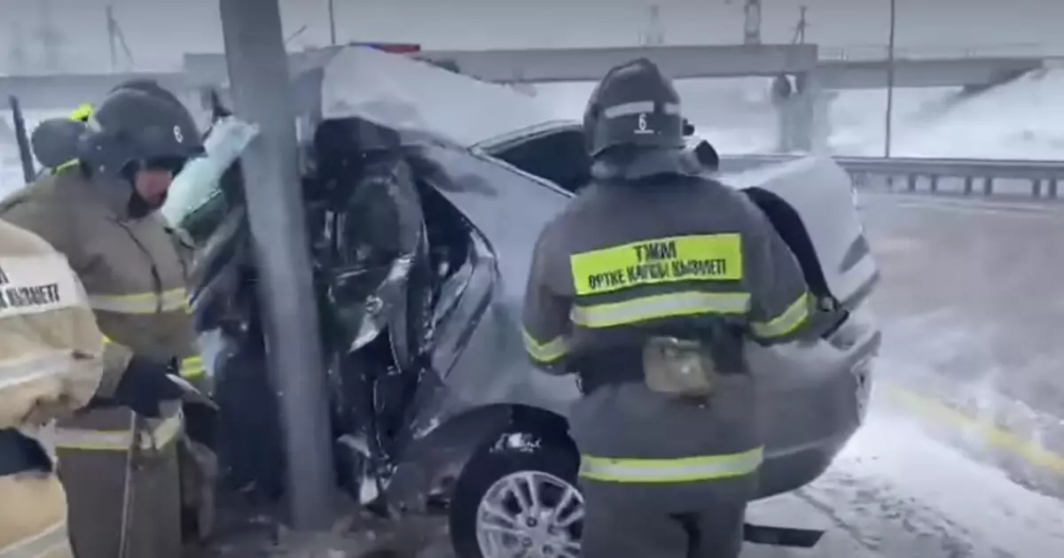  Қарағандыда жантүршігерлік жол апаты болды 