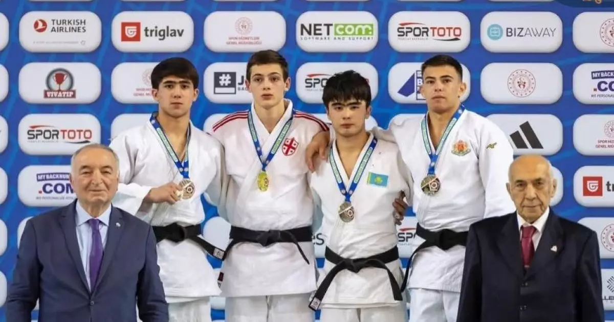  Түркістандық дзюдошы халықаралық турнирде жүлдегер атанды 