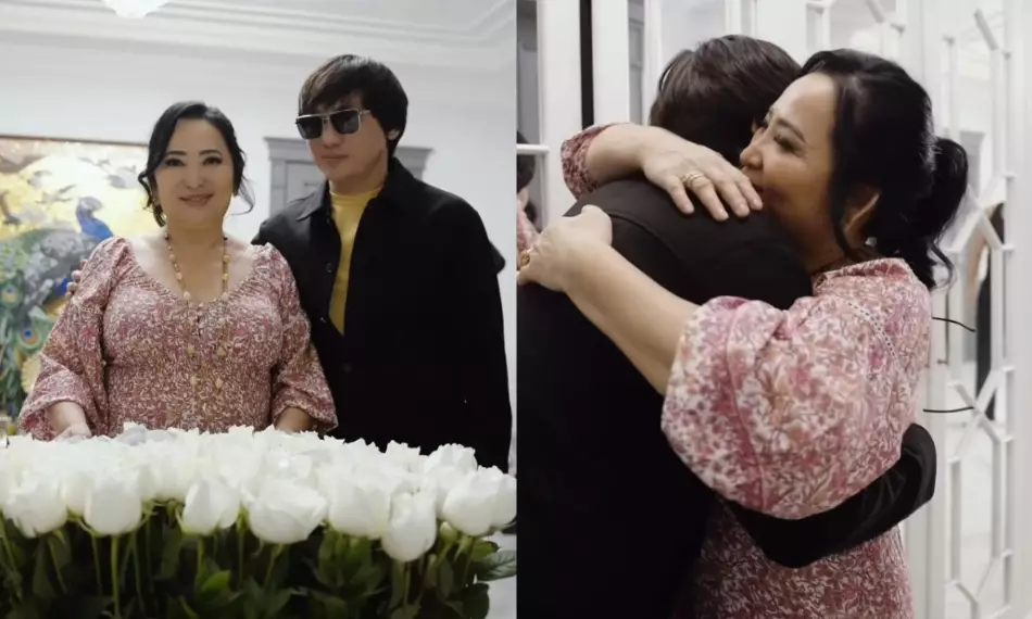 «Қадірімді биіктеткен»: Қайрат Нұртас анасына ерекше сый жасады (ВИДЕО)