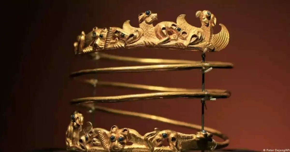  Ресейде «скиф алтынын» ұрлау бойынша қылмыстық іс қозғалды 