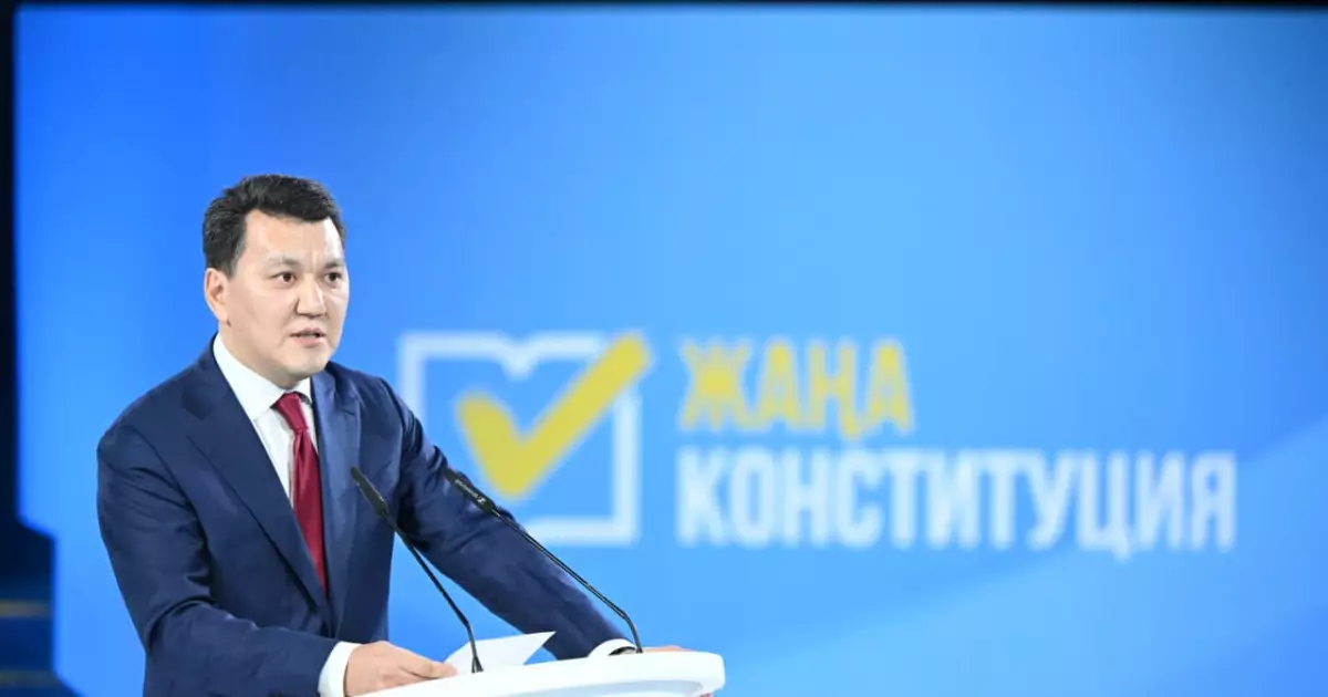   Ерлан Қарин: Жаңа Конституция – елдік жаңарудың бастауы   