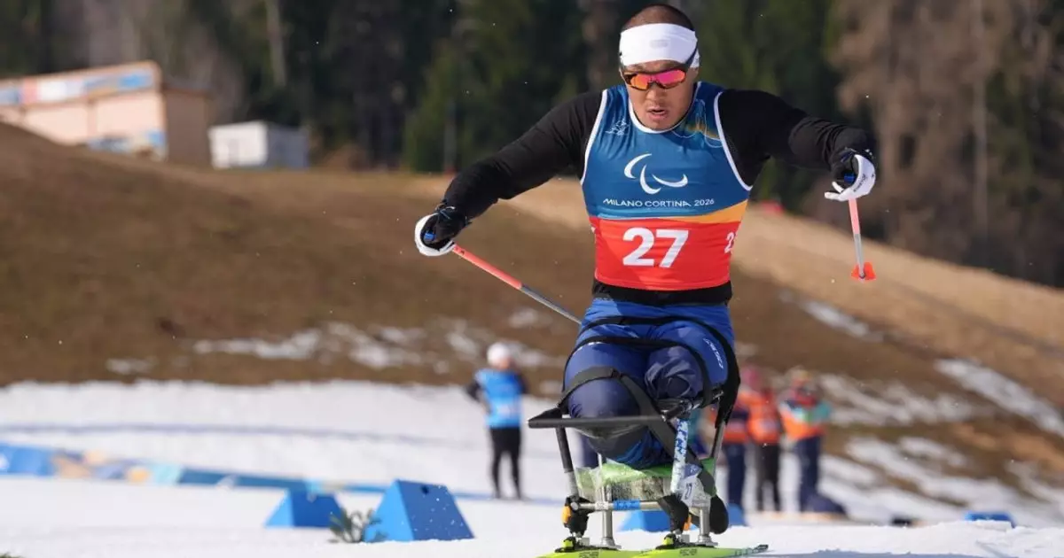  Ербол Хамитов Паралимпиада ойындарының чемпионы атанды 