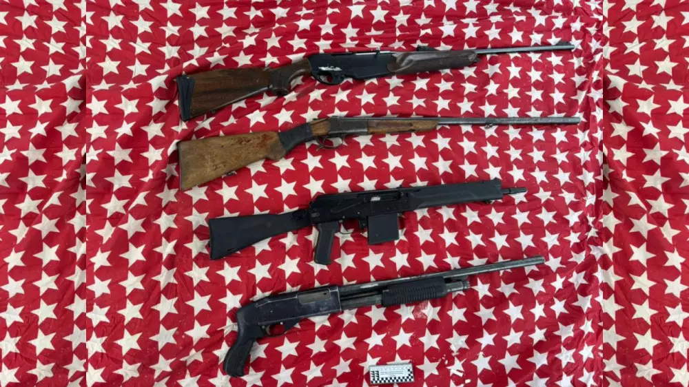 МВД продолжает изымать незаконное оружие и боеприпасы