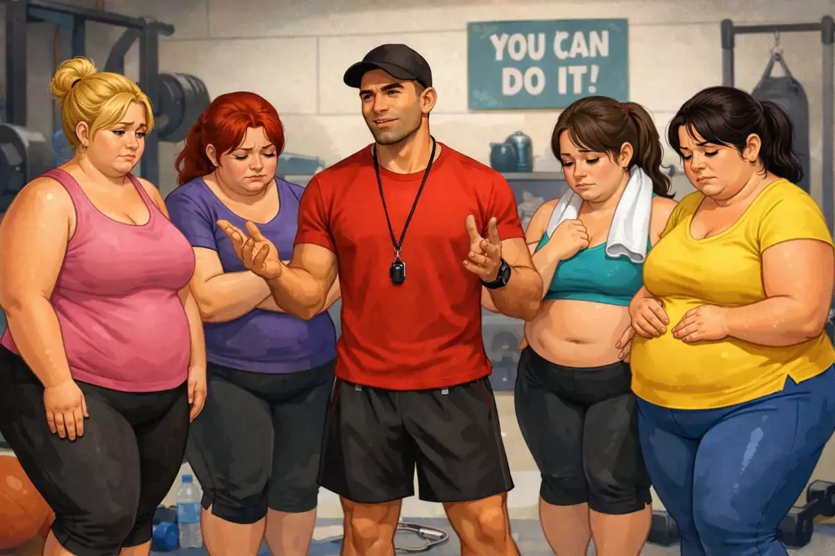 «Жирухи съели» – тренер в Актау разозлил женщин и был уволен - новости на Lada.kz 13.03.2026