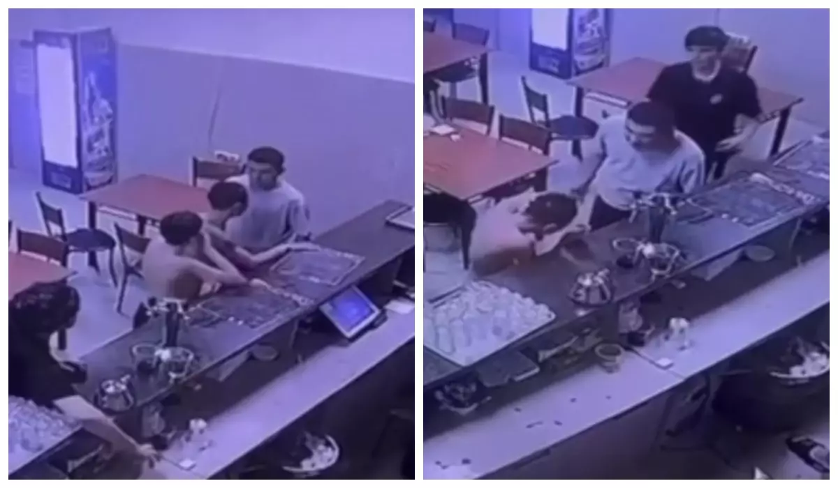 Алматы облысындағы қоғамдық моншада ер адам 13 жастағы жасөспірімді соққыға жыққан (видео)