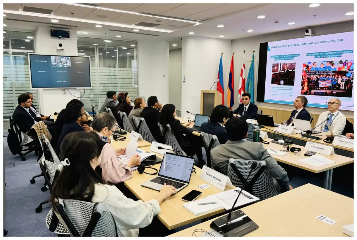 Делегация СВА посетила региональное мероприятие в Казахстане.