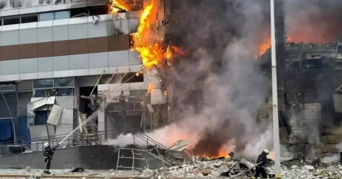  Ресей Украинаны дрон, зымырандармен атқылауын жалғастыруда 