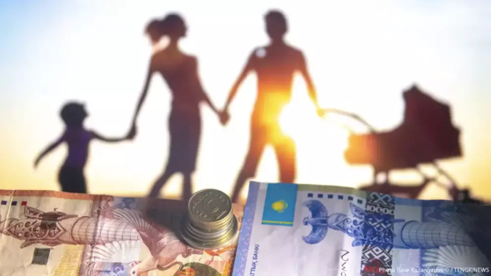 Еңбек министрлігі көпбалалы отбасыларға берілетін жәрдемақы мөлшерін атады