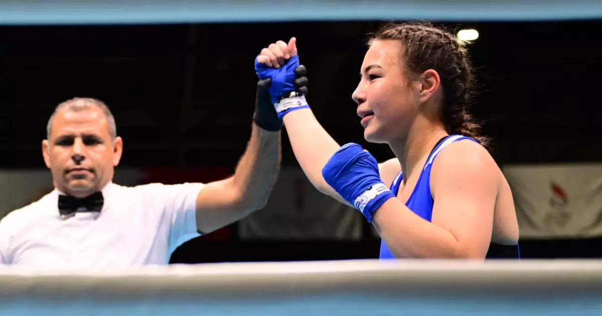   Он қазақстандық боксшы Futures Cup турнирінің жартылай финалына жолдама алды   