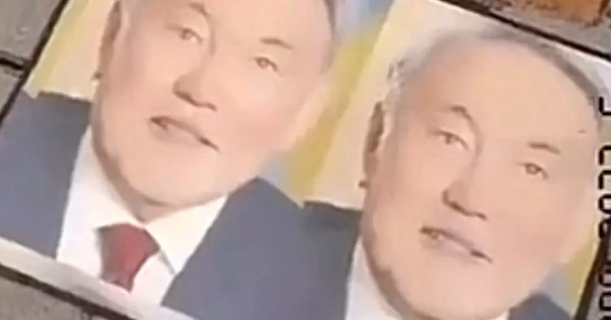  Назарбаевтың суреті бар кілемшеге аяғын сүрткен қыздың видеосы тарады (ВИДЕО) 