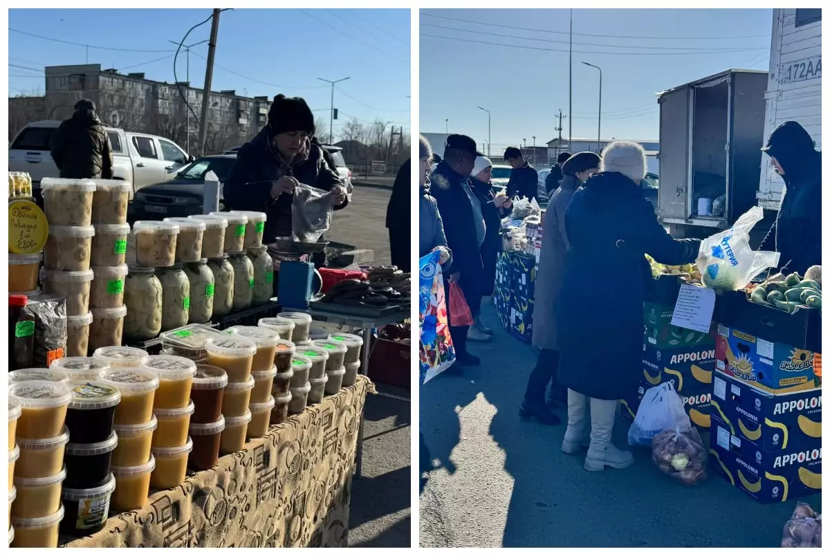 Ұлытау облысында тұрғындар үшін жеңілдетілген жәрмеңке өтуде