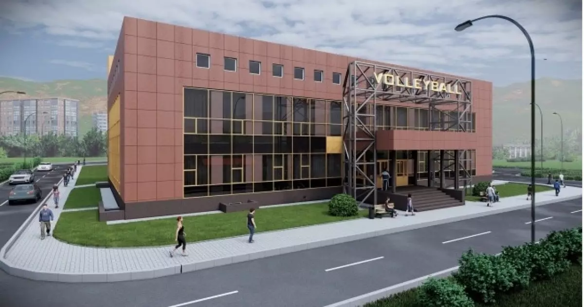  ШҚО-да жаңа воллейбол орталығының құрылысы басталды 