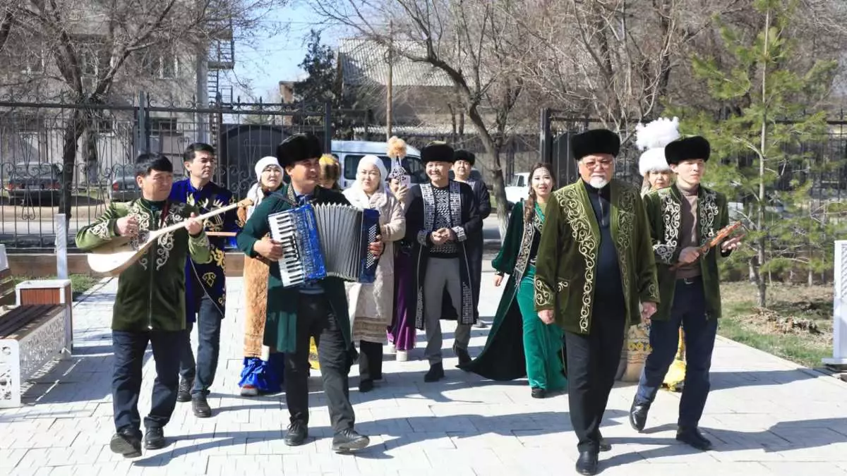 Түркістан облысының аудандары мен қалаларында Көрісу күніне орай челлендж өтті