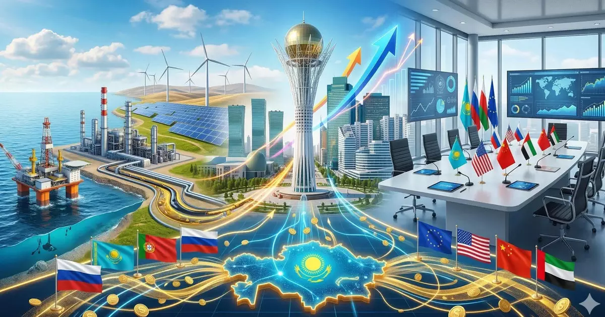  Орталық Азиядағы инвестицияның 68%-дан астамы Қазақстан экономикасына тиесілі – UNCTAD есебі 