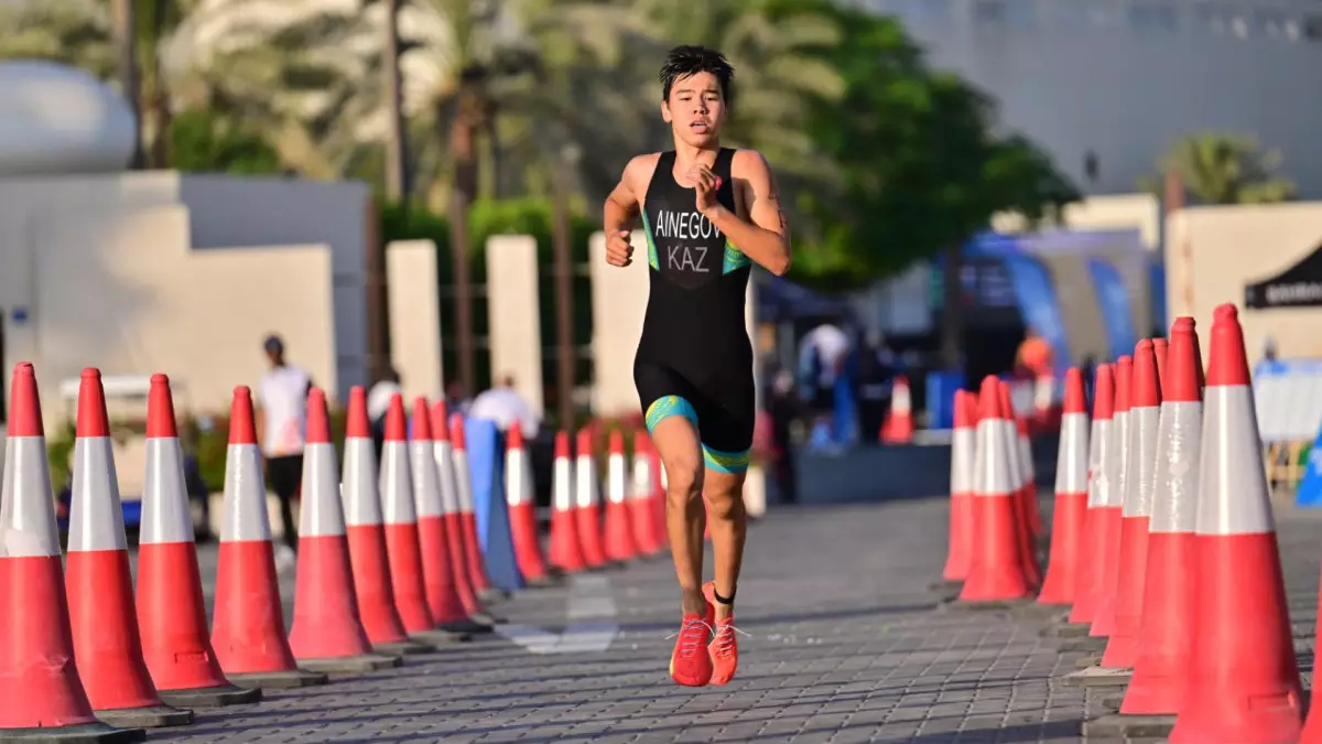 Казахстанка завоевала золото юниорского чемпионата Азии по триатлону