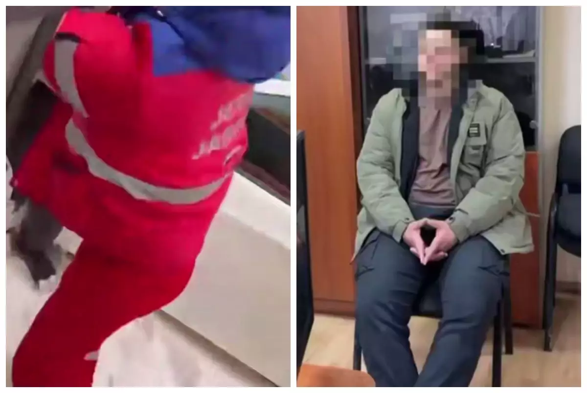 Астанада жедел жәрдем фельдшерін ұрған ер адамның үстінен қылмыстық іс қозғалды