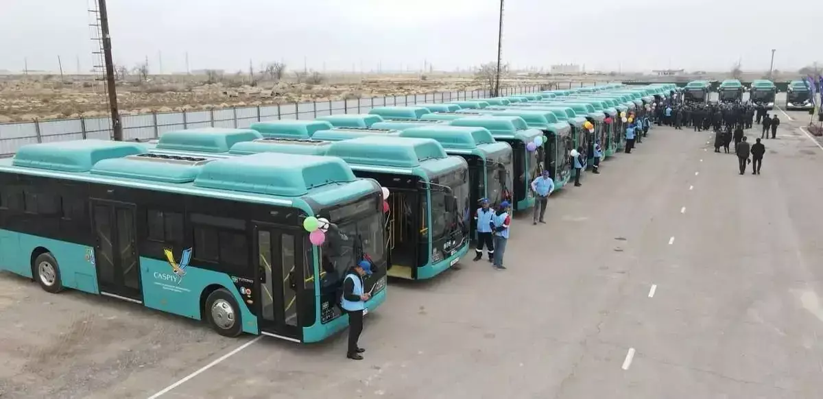 В Мангистау в честь праздника Амал запустили бесплатные автобусные маршруты - новости на Lada.kz 14.03.2026