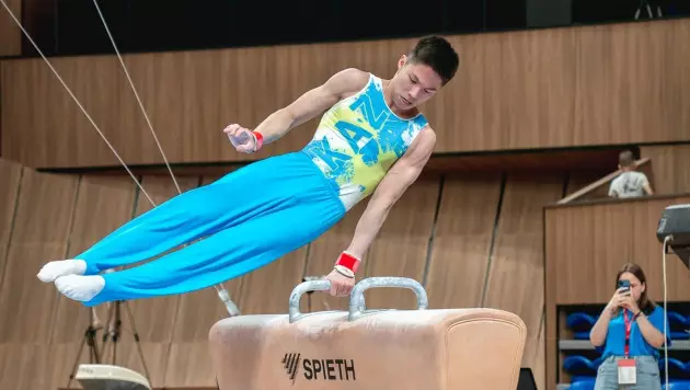 Казахстан завоевал медаль Кубка мира по гимнастике