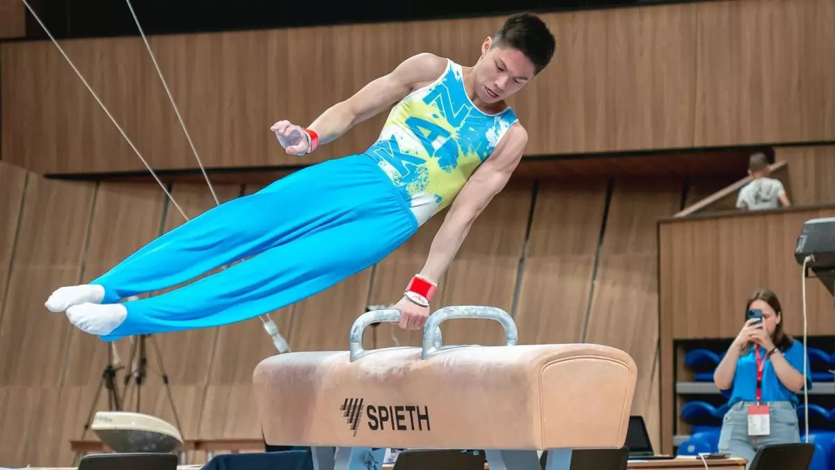 Казахстанский гимнаст стал серебряным призёром этапа Кубка мира в Турции