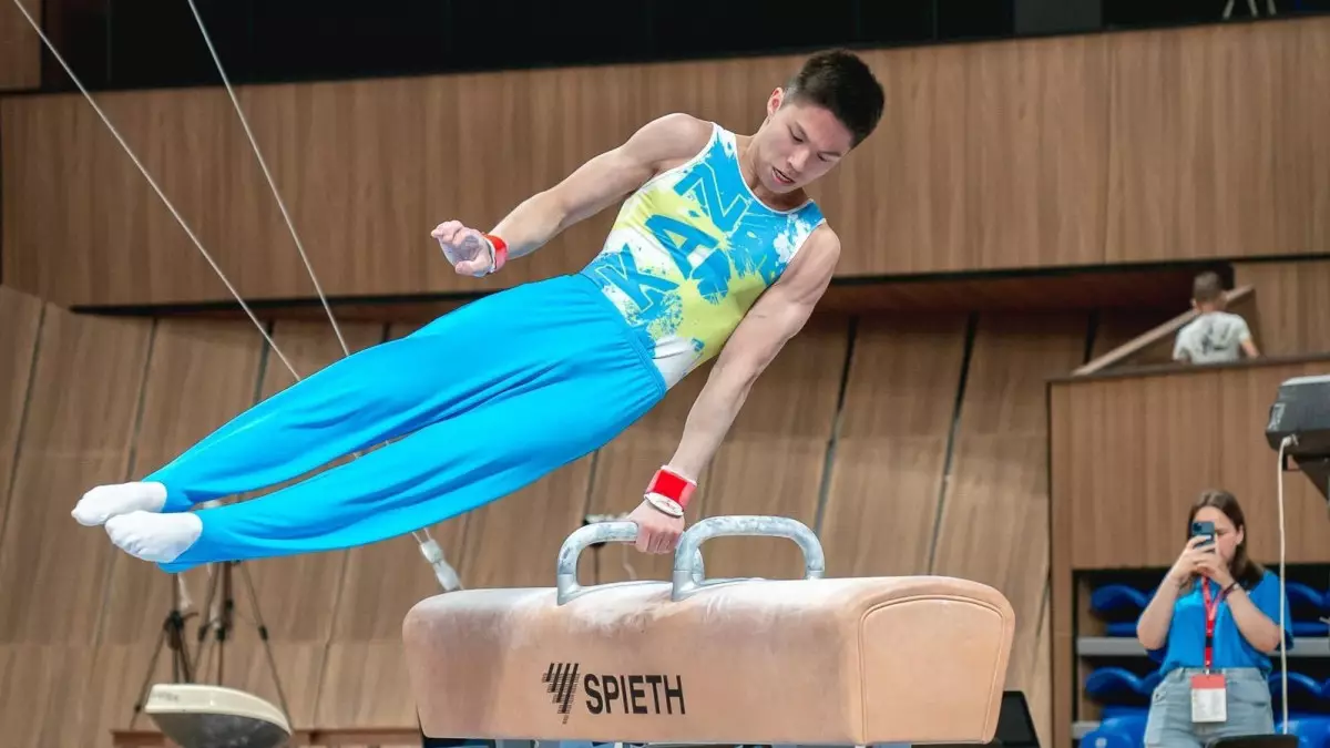 Спорттық гимнастика: Зейнолла Ыдырысов Әлем кубогы кезеңінде күміс медаль еншіледі