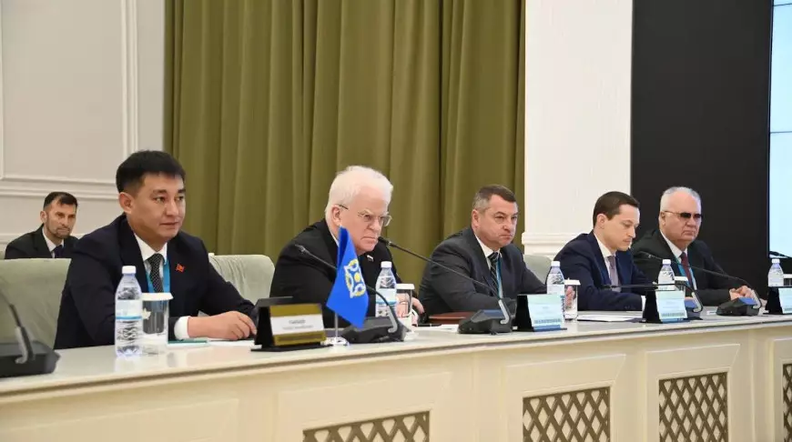 Члены Совета Республики наблюдают за референдумом в Казахстане.