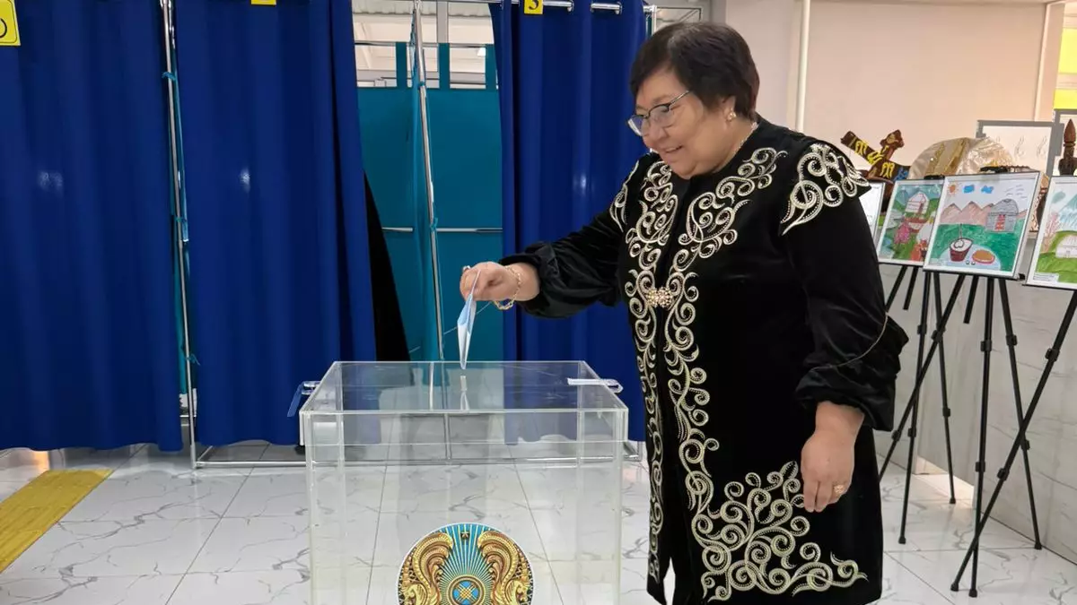 Жаңаталап ықшамауданының тұрғындары референдумда белсенділік танытты