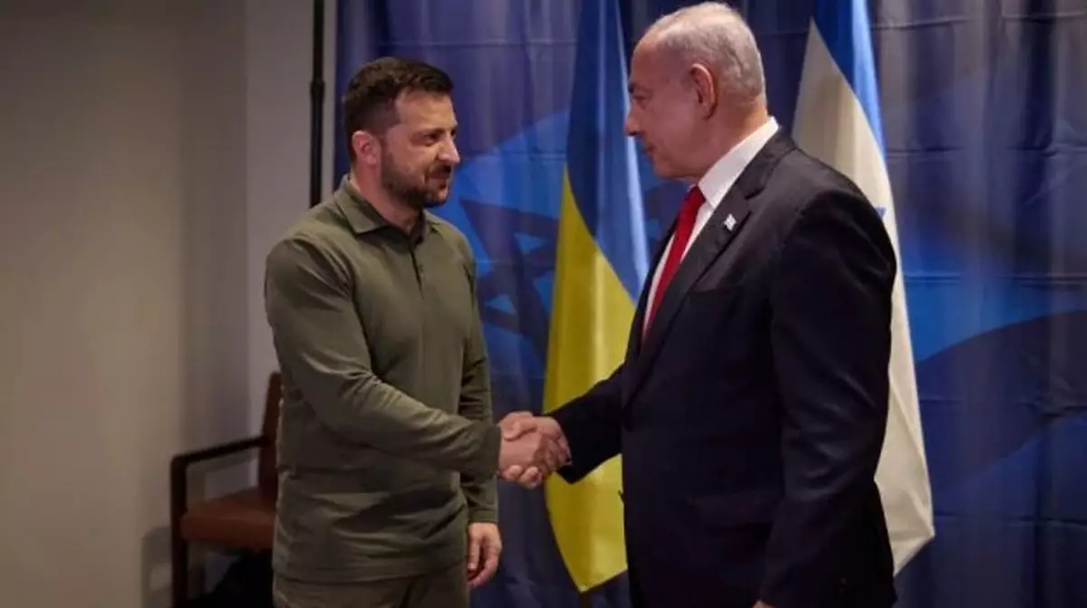 Нетаньяху попросил Зеленского поделиться опытом перехвата иранских дронов