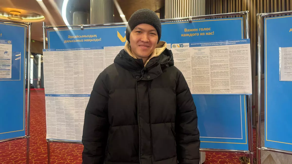 Әр дауыс – қазақ елінің келешегіне қосылған үлес – астаналық жас сайлаушы