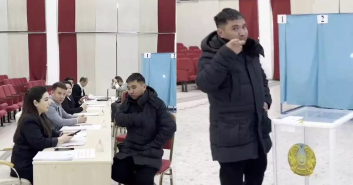  `Өтірік қағаз беріңізші`: Алматыдағы дауыс беру учаскесінде түсініксіз жайт болды (ВИДЕО) 