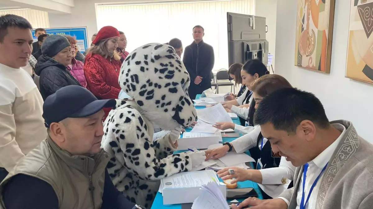 «Снежный барс» проголосовал на референдуме в Конаеве