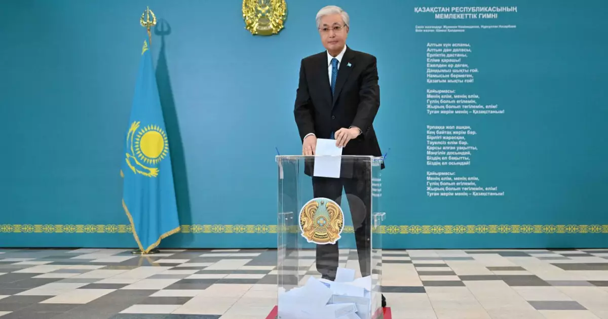   Президент Қасым-Жомарт Тоқаев республикалық референдумда дауыс берді   