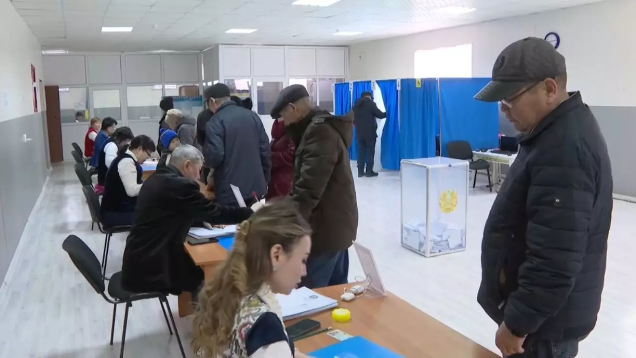 Қызылорда облысында өнерлі әжелер дауыс берді. Live